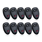 Lots of 10 Car Remote Fob Replacement for OUC60270 15913420 fits 2007 2008 2009 Chevy Equinox 3 Button