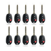 Lots of 10 Remote Car Key Fob Replacement for Toyota GQ4-52T 89070-0R120 fits 2013 2014 2015 2016 2017 2018 RAV4 H Chip