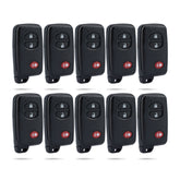 Lots of 10 Smart Car Key Fob Replacement for Toyota Highlander Land Cruiser Rav4 Smart Remote HYQ14AAB 0140