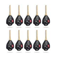 Lots of 10 Remote Car Key Fob Replacement for Toyota GQ4-29T G Chip fits 2010 2011 2012 2013 Corolla