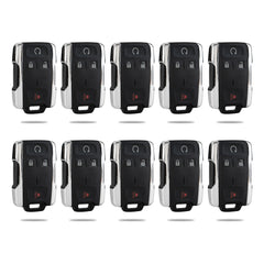Lots of 10 Remote Car Key Fob Replacement for GMC M3N-32337100 13577770 13580082 fits 2014 2015 2016 2017 Sierra 4 Button