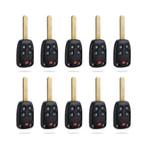Lots of 10 Remote Car Key Fob Replacement for Honda N5F-A04TAA fits 2011 2012 2013 2014 Odyssey 5 Button