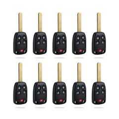 Lots of 10 Remote Car Key Fob Replacement for Honda N5F-A04TAA fits 2011 2012 2013 2014 Odyssey 5 Button