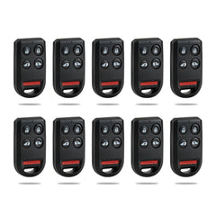 Lots of 10 Remote Car Key Fob Replacement for Honda OUCG8D-399H-A fits 2005 2006 2007 2008 2009 2010 Odyssey 5 Button