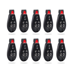 Lots of 10 Car Remote Fob Replacement for M3N5WY783X IYZ-C01C fits 2008 2009 2010 2011 2012 2013 2014 2015 2016 Chrysler Town and Country