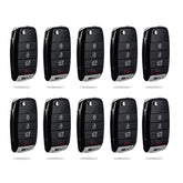 Lots of 10 Remote Car Key Fob Replacement for Kia OSLOKA-870T fits 2014 2015 2016 Forte Koup
