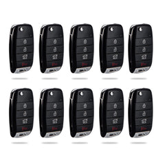 Lots of 10 Remote Car Key Fob Replacement for Kia OSLOKA-870T fits 2014 2015 2016 Forte Koup
