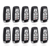 Lots of 10 Smart Car Key Fob Replacement for Ford M3N-A2C93142600 fits 2008 2009 2010 Mustang Fusion Edge Explorer Expedition Proximity 5 Button Remote 164-R8149