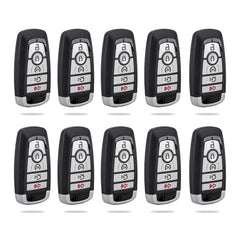 Lots of 10 Smart Car Key Fob Replacement for Ford M3N-A2C93142600 fits 2008 2009 2010 Mustang Fusion Edge Explorer Expedition Proximity 5 Button Remote 164-R8149