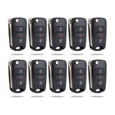 Lots of 10 Extra-Partss Remote Car Key Fob Replacement for Kia NYOSEKSAM11ATX TQ8-RKE-3F02 fits 2012 2013 Sportage with High Security Blade