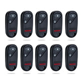Lots of 10 Remote Car Key Fob Replacement for Honda OUCG8D-344H-A fits 2002 2003 2004 CR-V
