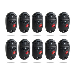 Lots of 10 Remote Car Key Fob Replacement for Toyota GQ43VT20T fits 2004-2017 Sienna