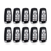Lots of 10 Smart Car Key Fob Replacement for Ford F150 F250 F350 F450 F550 fits 2018 2019 2020 Proximity 5 Button Remote M3N-A2C93142600 164-R8166