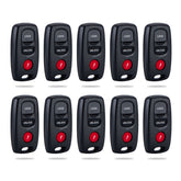 Lots of 10 Extra-Partss Car Remote Fob Replacement for KPU41846 fits 2004 2005 2006 Mazda 3