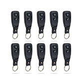 Lots of 10 Remote Car Key Fob Replacement for Hyundai OSLOKA-320T fits 2005 2006 2007 2008 2009 Tucson