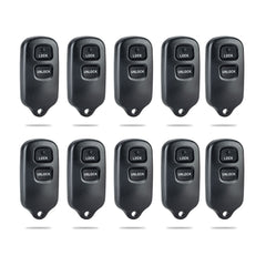 Lots of 10 Extra-Partss Car Remote Fob Replacement for Toyot-a HYQ12BAN, HYQ12BBX, HYQ1512Y fits 2001 2002 2003 Prius