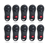 Lots of 10 Remote Car Key Fob Replacement for Dodge GQ43VT17T fits 2002 2003 2004 2005 Ram 1500 2500 3500