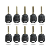 Lots of 10 Remote Car Key Fob Replacement for Lexus HYQ12BBT 89070-48820 fits 2007 2008 2009 RX350