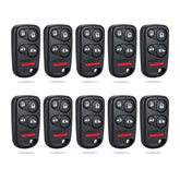 Lots of 10 Car Remote Fob Replacement for OUCG8D-440H-A fits 2001 2002 2003 2004 Honda Odyssey