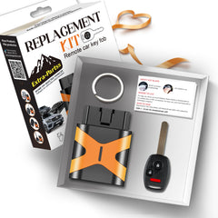 Extra-Partss Key Programmer and Key Fob Replacement for Honda MLBHLIK-1T fits 2009 2010 2011 2012 2013 FIT Self Programmable OBD Tool Kit