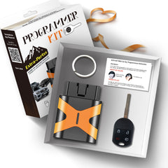 Extra-Partss OBD Tool and Programmable Remote Car Key Fob Replacement for Ford CWTWB1U793 164-R7976 fits Fiesta 2015 2016 2017 2018 2019