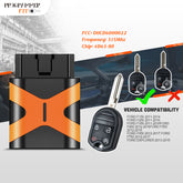 Extra-Partss OBD Tool and Programmable Remote Car Key Fob Replacement for Ford CWTWB1U793 164-R8067 fits F150 2011 2012 2013 2014