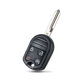 Car Key Fob Keyless Entry Remote Start fits Ford, Lincoln, Mercury, Mazda (CWTWB1U793 4-btn) - Guaranteed to Program