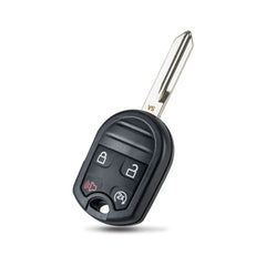 Car Key Fob Keyless Entry Remote Start fits Ford, Lincoln, Mercury, Mazda (CWTWB1U793 4-btn) - Guaranteed to Program