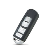 Extra-Partss Remote Car Key Fob Replacement for WAZSKE13D01 fits 2017 2018 2019 Mazda CX-5 CX-9
