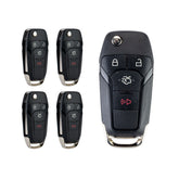 Lots of 5 Extra-Partss Remote Car Key Fob Replacement for Ford N5F-A08TAA fits 2013 2014 2015 2016 Fusion