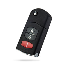 Extra-Partss Remote Car Key Fob Replacement for Mazda CX-7 CX-9 2007 2008 2009 2010 2011 2012 BGBX1T478SKE125-01 662F-SKE12501