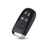 Extra-Partss Remote Car Key Fob Replacement for Dodge GQ4-54T fits 2013 2014 2015 2016 2017 2018 2019 Ram 1500 2500 3500 5Btn