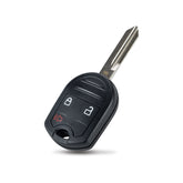 Car Key Fob Keyless Entry Remote fits Ford, Lincoln, Mercury, Mazda (CWTWB1U793 3-btn) - Guaranteed to Program