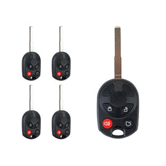 Lots of 5 Extra-Partss Remote Car Key Fob Replacement for Ford OUCD6000022 164-R8007 fits 2012 2013 2014 2015 2016 Escape