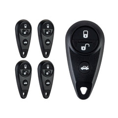 Lots of 5 Extra-Partss Remote Car Key Fob Replacement for Subaru NHVWB1U711 fits 2005 2006 2007 Impreza Forestor 4 Btn