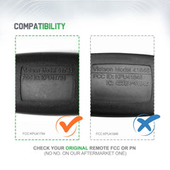 Lots of 5 Car Remote Fob Replacement for KPU41794 fits 2007 2008 2009 Mazda 3