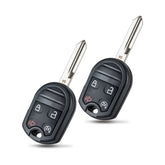 Car Key Fob Keyless Entry Remote Start fits Ford, Lincoln, Mercury, Mazda (CWTWB1U793 4-btn) - Guaranteed to Program