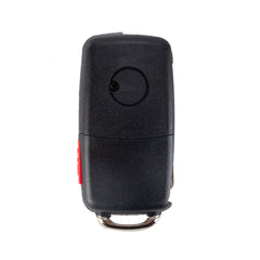 Replacement Keyless Entry Remote Flip Key Fob fits 2002 2003 2004 2005 VW Jetta, Golf, Passat (HLO1J0959753AM)
