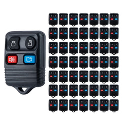 Lots of 50 Car Remote Fob Replacement for CWTWB1U212 fits 1999-2014 Ford Mustang 4 Button