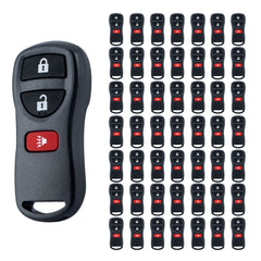 Lots of 50 Car Remote Fob Replacement for KBRASTU15 CWTWB1U733 fits 2003 2004 2005 2006 2007 2008 Nissan Murano 3 Button