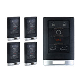 Lots of 5 Remote Car Key Fob Replacement for Cadillac OUC6000066 fits 2007 2008 2009 2010 2011 2012 2013 2014 Escalade ESV EXT