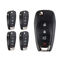 Lots of 5 Extra-Partss Keyless Remote Car Key Fob Replacement for Chevy LXP-T004 433Mhz fits 2016 2017 2018 2019 Cruze XL8 Systems Only