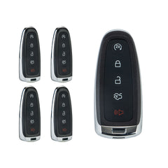 Lots of 5 Extra-Partss Smart Remote Car Key Fob Replacement for Ford M3N5WY8609 fits 2013 2014 2015 2016 2017 2018 Edge Escape Expedition 5 Button