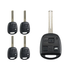 Lots of 5 Remote Car Key Fob Replacement for Lexus HYQ1512V 89785-50031 fits 2002 2003 2004 2005 IS300 GS430