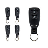 Lots of 5 Remote Car Key Fob Replacement for Hyundai PLNHM-T002 fits 2006 2007 2008 2009 2010 2011 Accent
