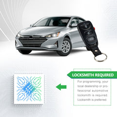 Lots of 5 Remote Car Key Fob Replacement for Hyundai OSLOKA-423T fits 2016 2017 2018 2019 2020 Elantra SE SEL