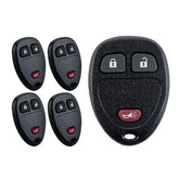 Lots of 5 Car Remote Fob Replacement for OUC60270 15913420 fits 2007 2008 2009 Chevy Equinox 3 Button