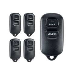 Lots of 5 Extra-Partss Car Remote Fob Replacement for Toyot-a HYQ12BAN, HYQ12BBX, HYQ1512Y fits 2001 2002 2003 Prius