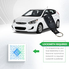 Lots of 10 Remote Car Key Fob Replacement for Hyundai TQ8RKE-4F14 fits 2014 2015 2016 2017 Accent