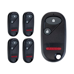 Lots of 5 Remote Car Key Fob Replacement for Honda A269ZUA106 fits 1994 1995 1996 1997 Accord